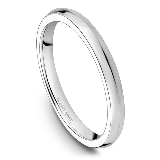 Noam Carver Solitaire Wedding Band B353-01B