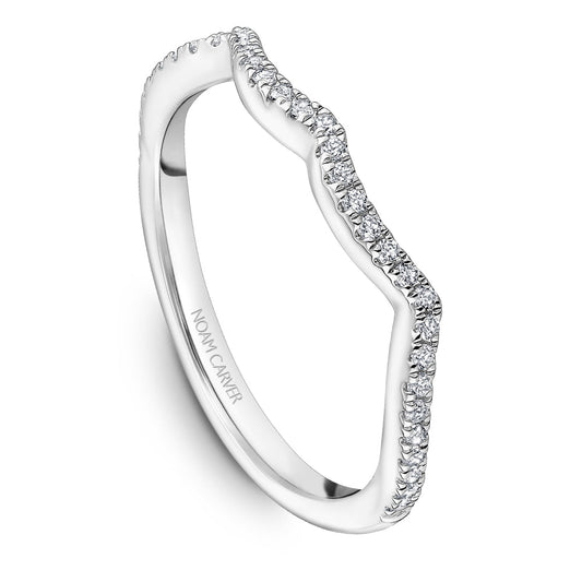 Noam Carver Diamond Wedding Band B375-01B