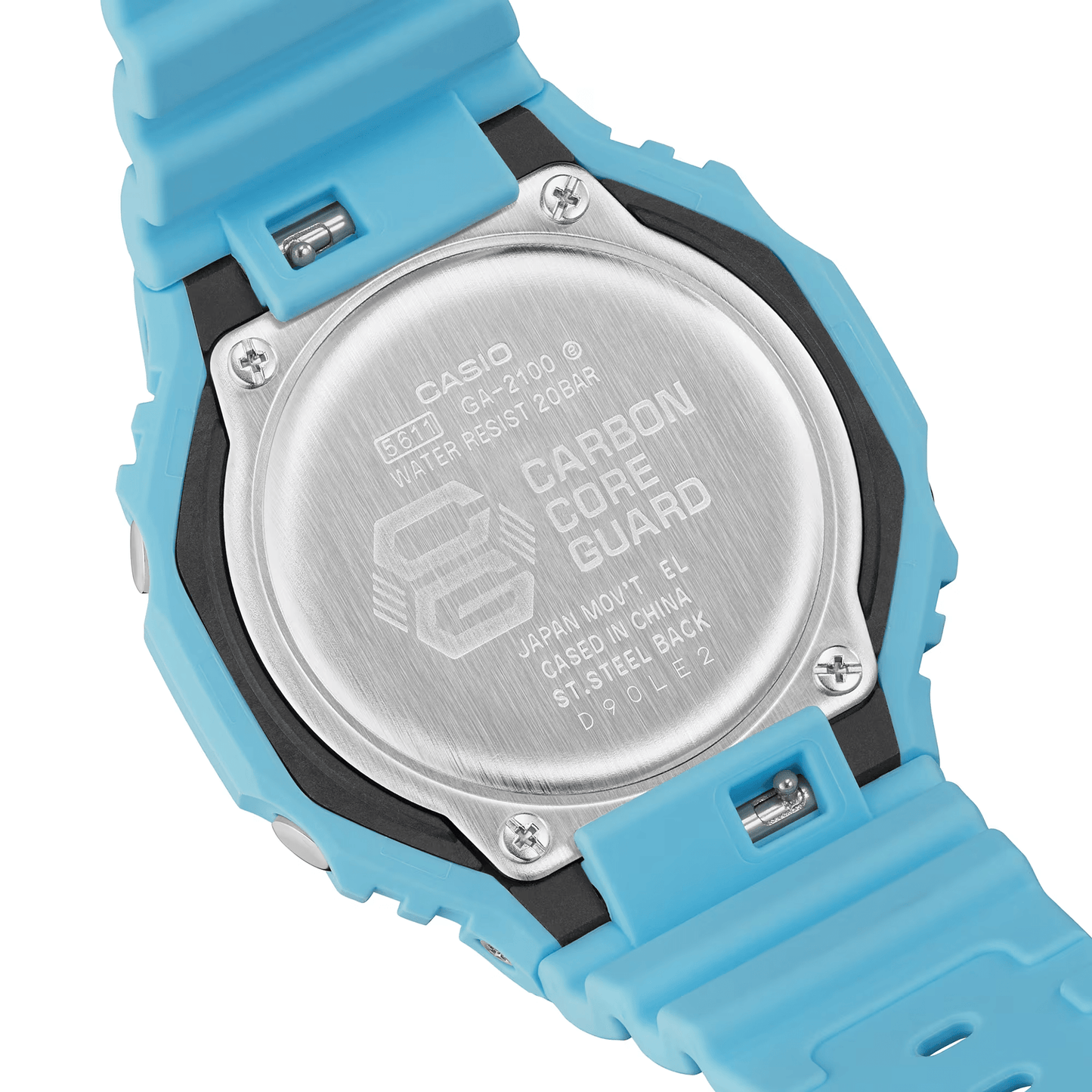 G-Shock Analog-Digital Turquoise Men's Watch GA2100-2A2