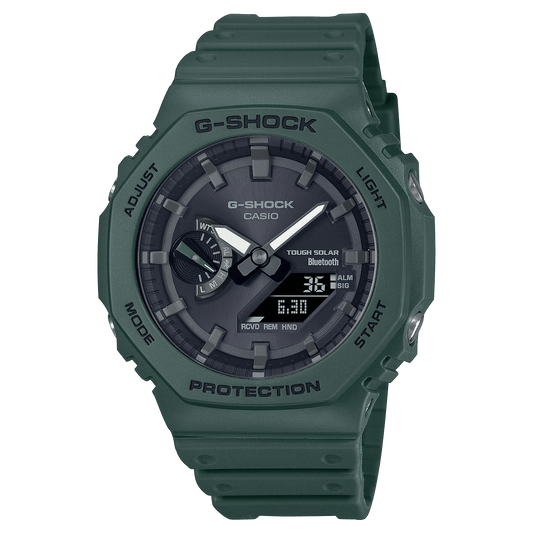 G-Shock Analog-Digital Bluetooth Solar Green Men's Watch GAB2100-3A