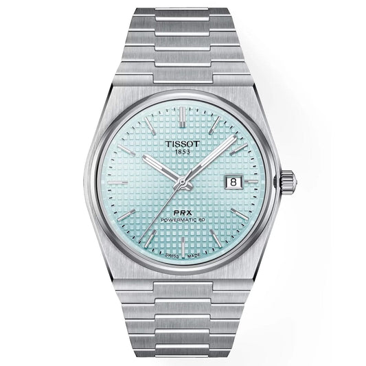 TISSOT PRX Powermatic 80 Ice Blue 40mm Watch