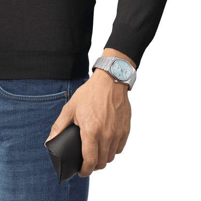 TISSOT PRX Powermatic 80 Ice Blue 40mm Watch