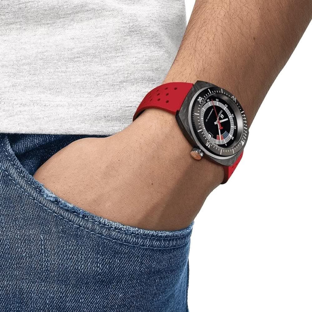 TISSOT Sideral Red 41mm Watch
