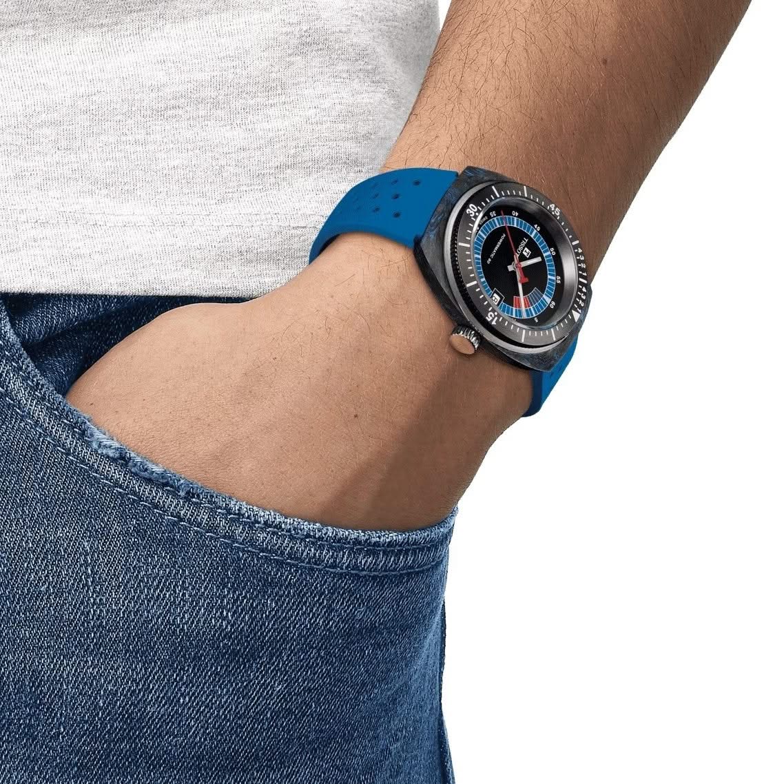 TISSOT Sideral Blue 41mm Watch