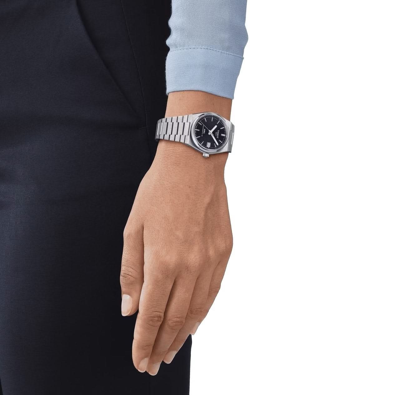 TISSOT PRX Dark Blue 35mm Watch