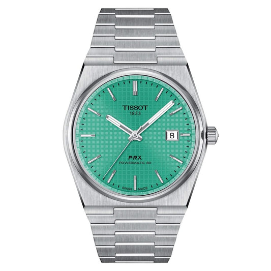 TISSOT PRX 40mm Light Green Watch