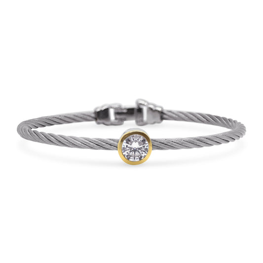 ALOR Day Diamonds 3mm Round Bracelet