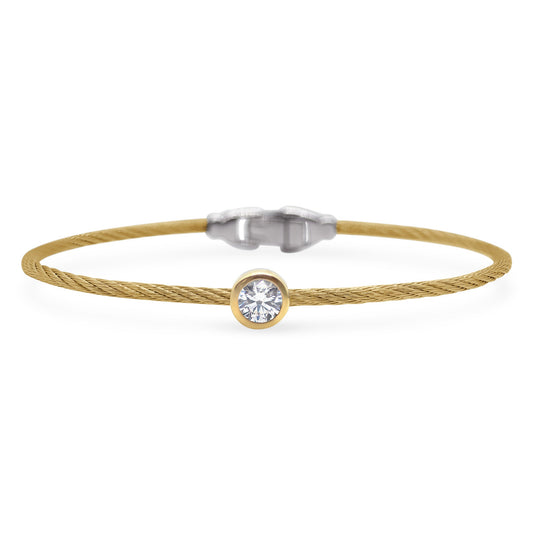 ALOR Day Diamonds 2mm Round Bracelet