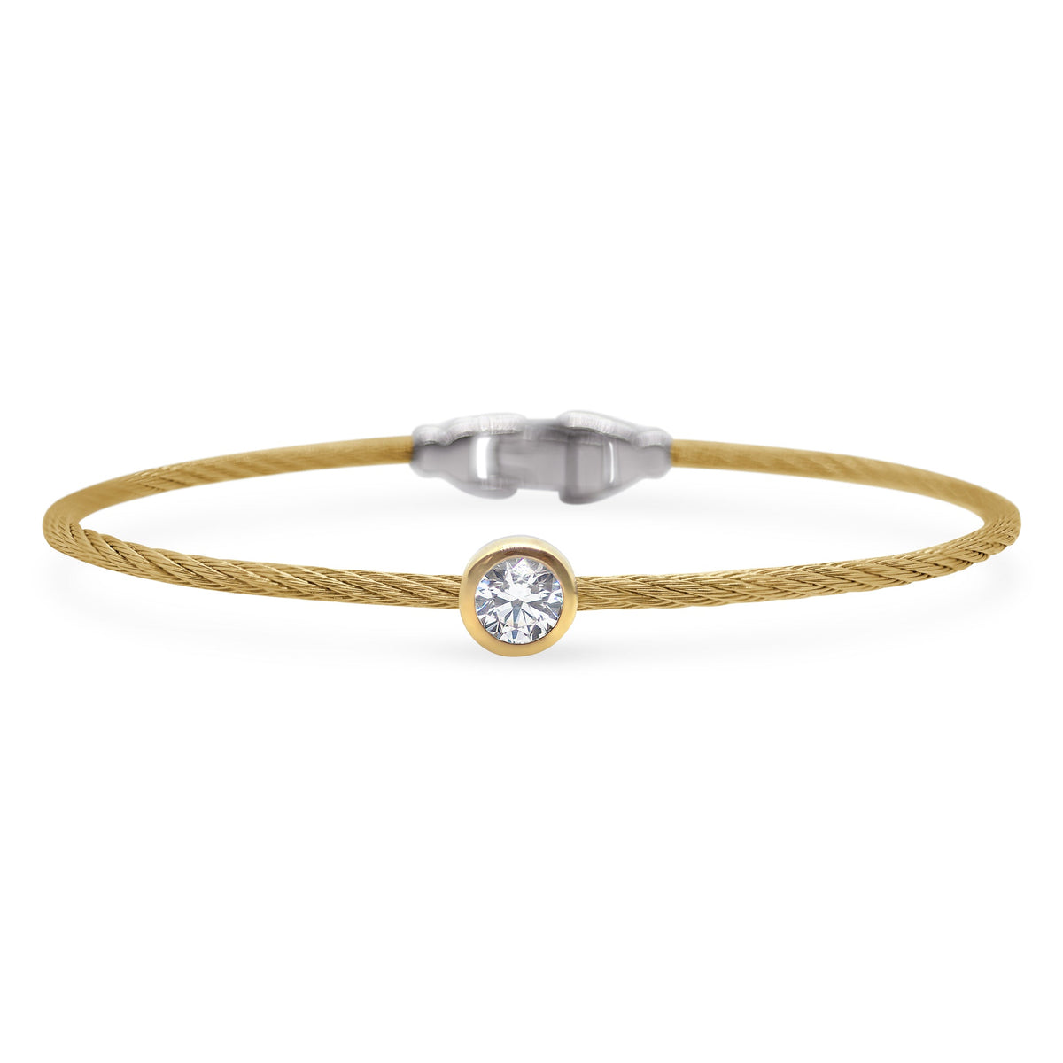 ALOR Day Diamonds 2mm Round Bracelet