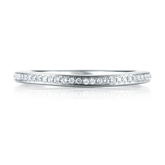 A.Jaffe Signature French Pave Diamond Wedding Band MRS336/13