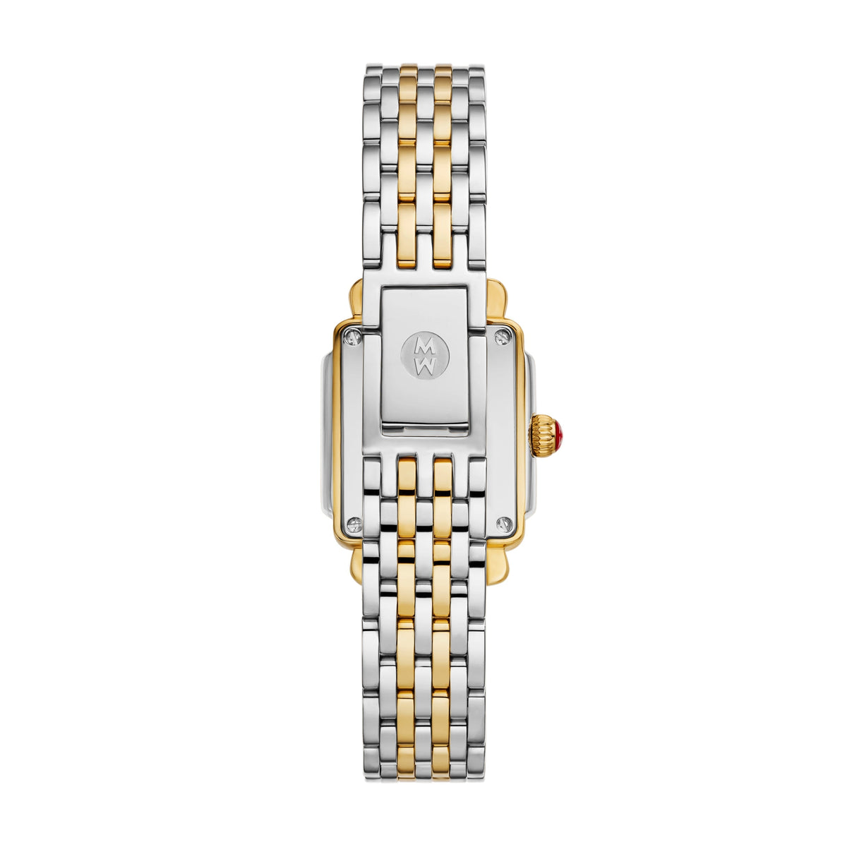 Deco Madison Mini Diamond Two-Tone 18K Gold-Plated Watch