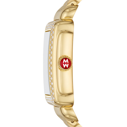 Deco Madison Mid 18K Gold Diamond Watch