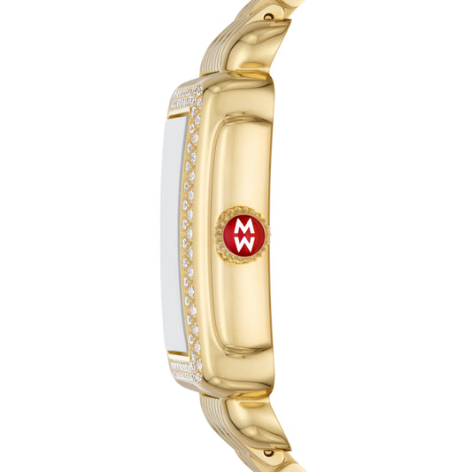 Deco Madison Mid 18K Gold Diamond Watch
