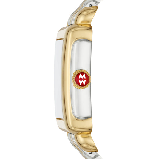 Deco Madison Mid Two-Tone 18K Gold Diamond Dial Watch