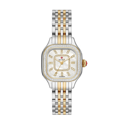 Meggie Two-Tone Diamond Stainless Steel Watch