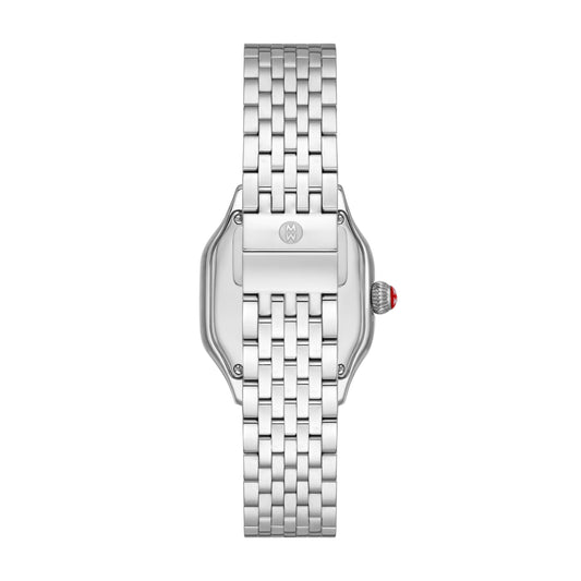 Meggie Stainless Steel Diamond Dial Watch