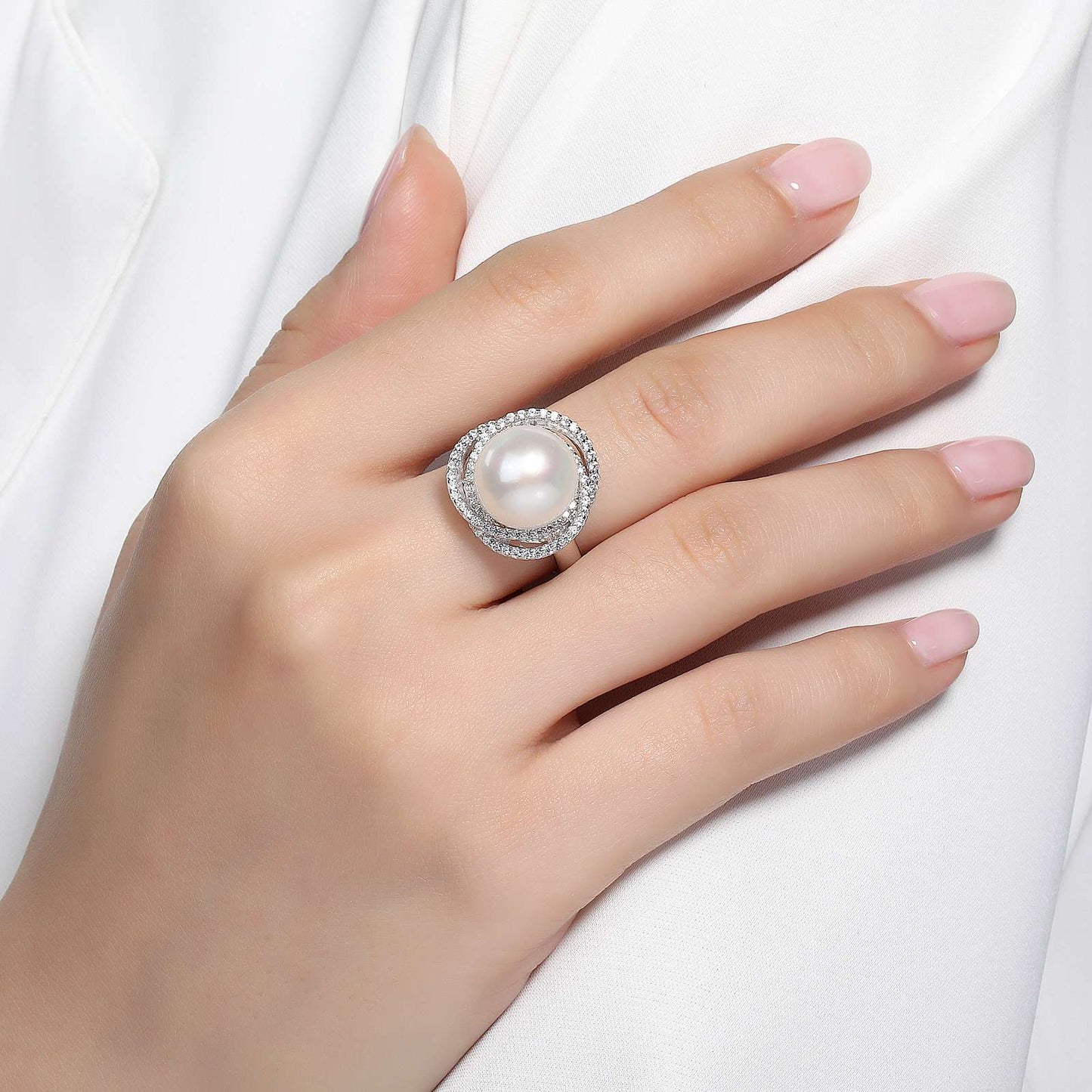 Cultured Freshwater Pearl Ring