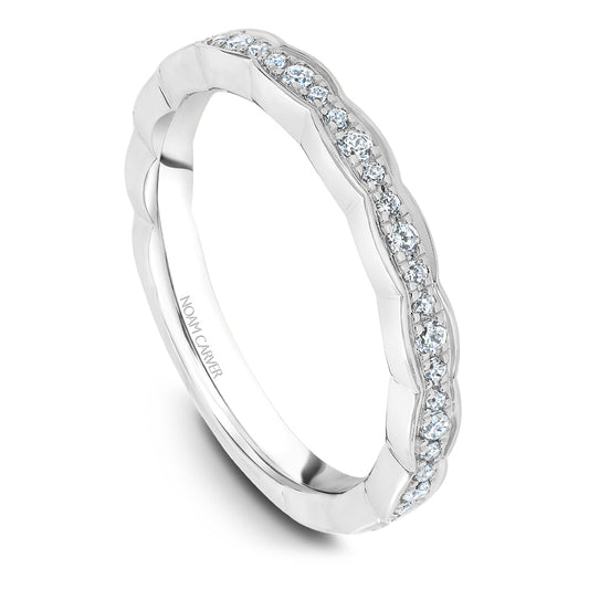 Noam Carver Diamond Wedding Band R018-01B