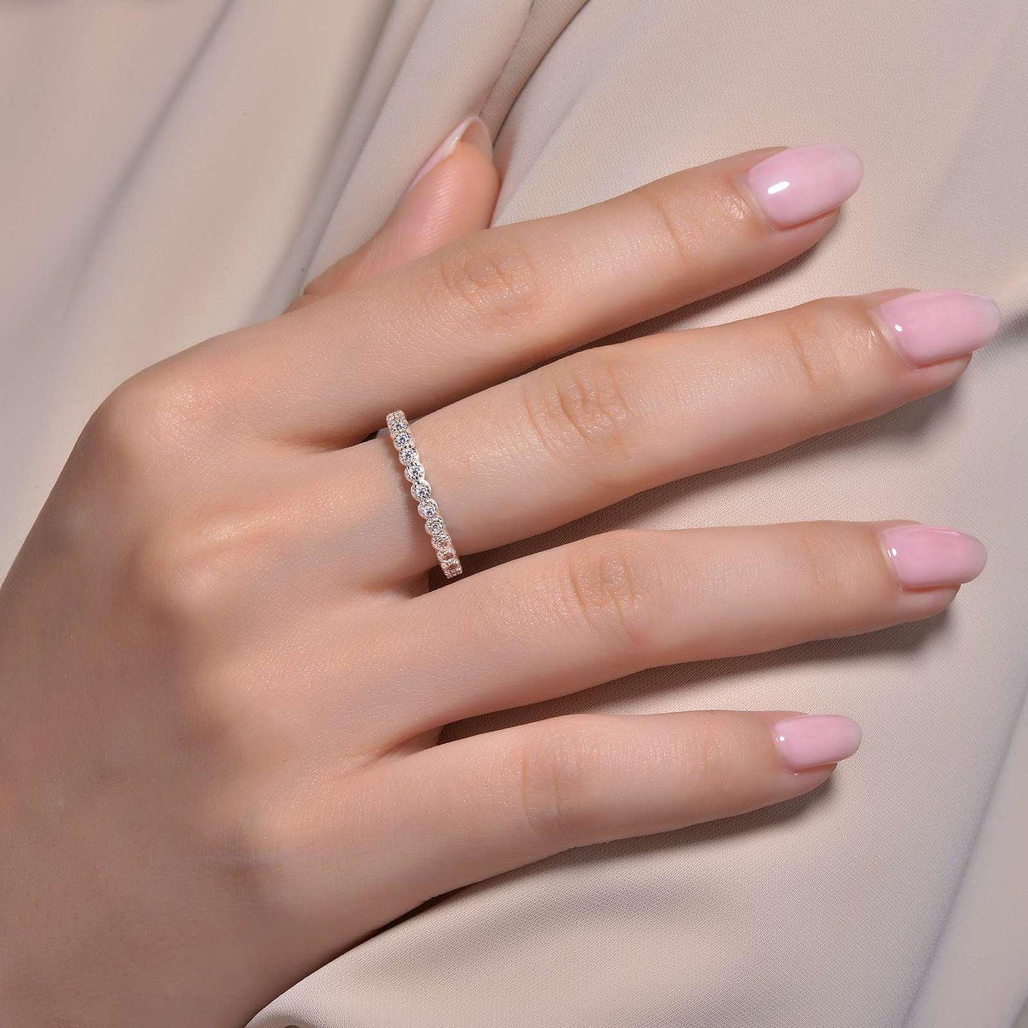 0.29 CTW Stackable Eternity Band