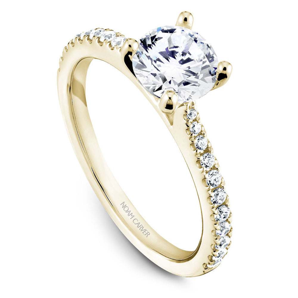 Noam Carver Diamond Engagement Ring R046-01A