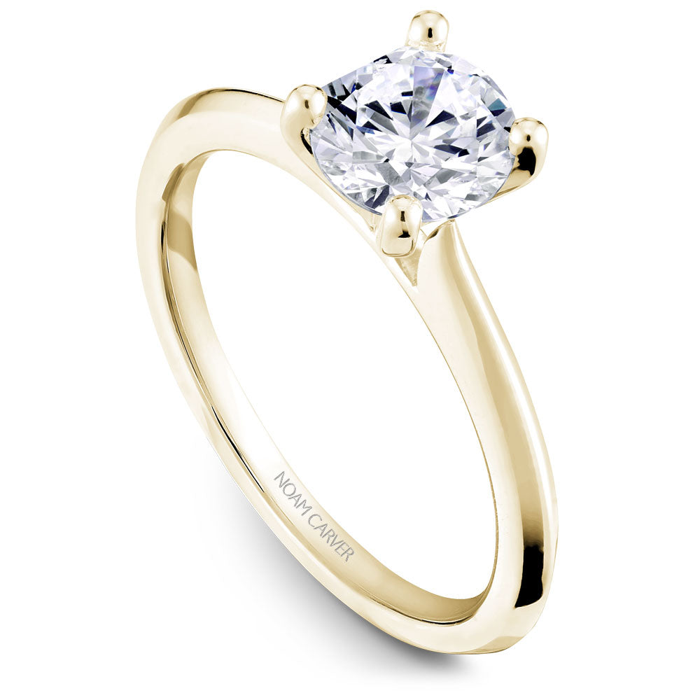 Noam Carver Classic Solitaire Engagement Ring R047-01A