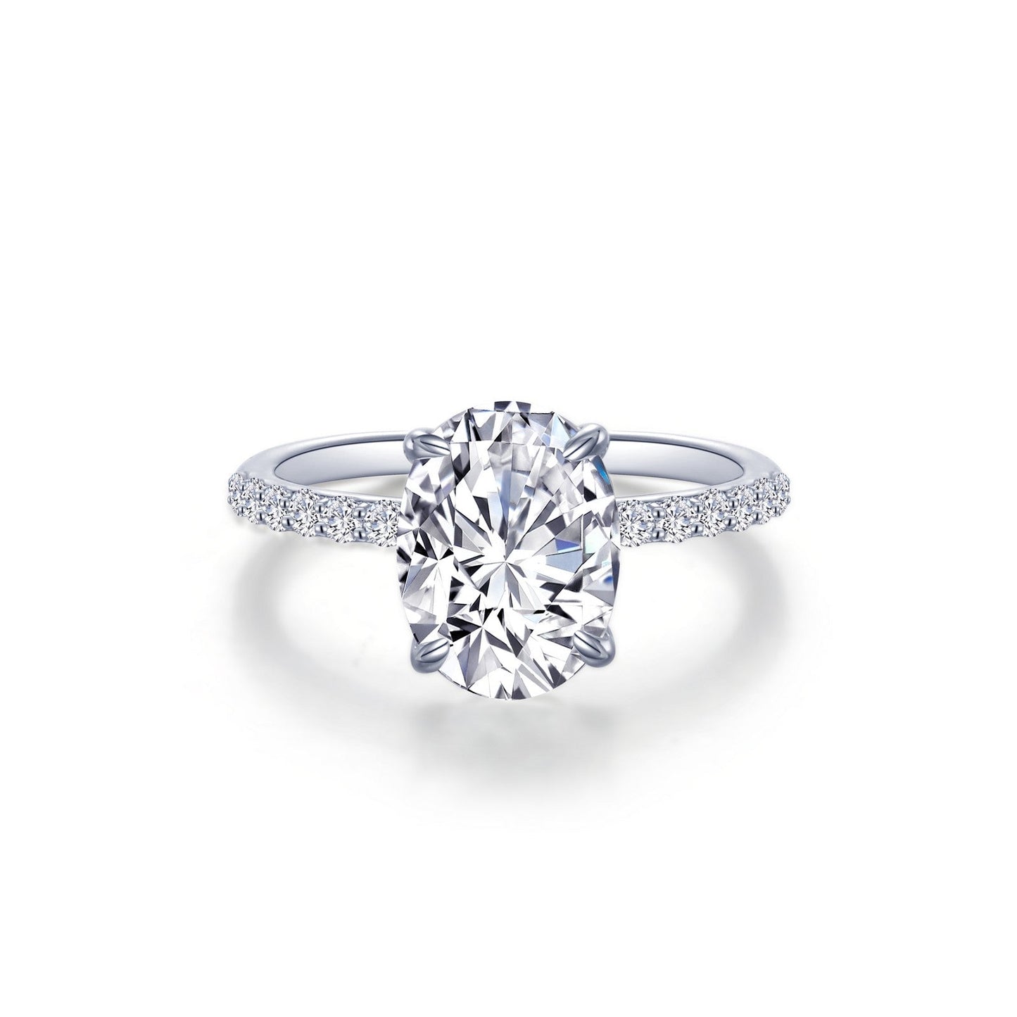 Oval Solitaire Engagement Ring