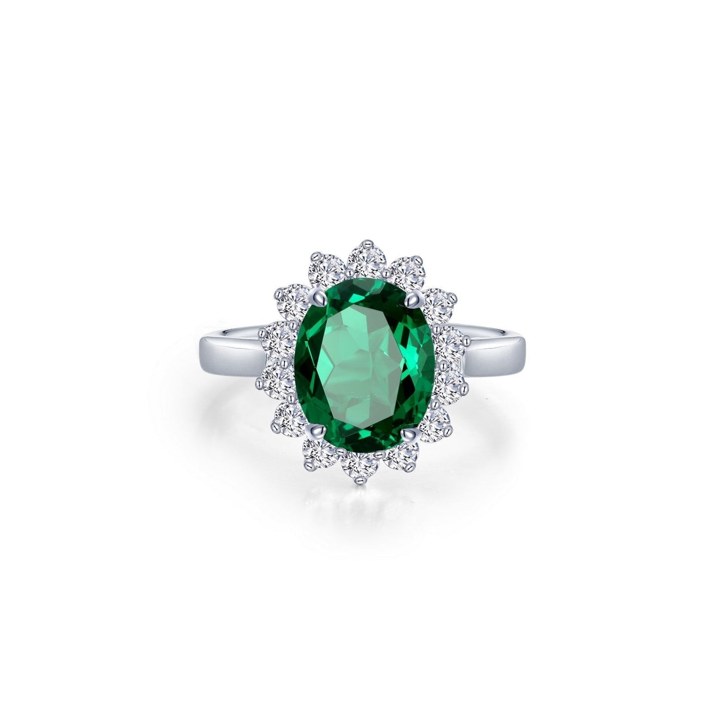 3.1 CTW Halo Engagement Ring