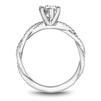 Noam Carver Tightly Twisted Diamond Engagement Ring R053-02A