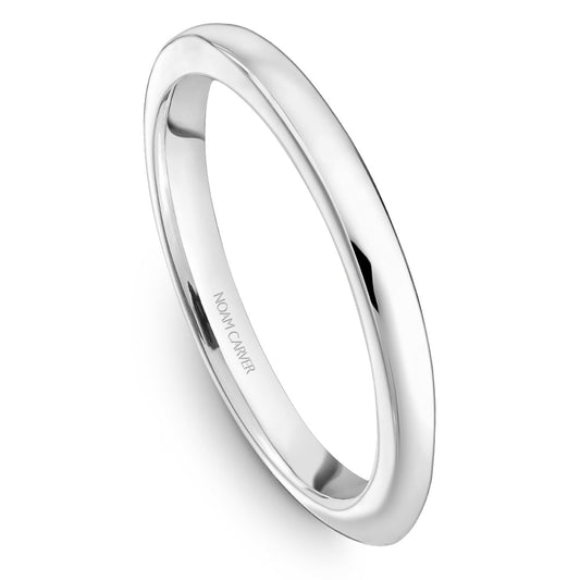 Noam Carver Solitaire Wedding Band R060-02B