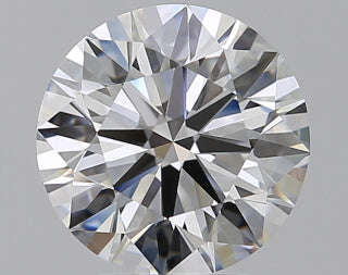 4.44 Carat D Color VVS1 Round Diamond