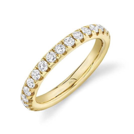 14K Yellow Gold Diamond Eternity Ring