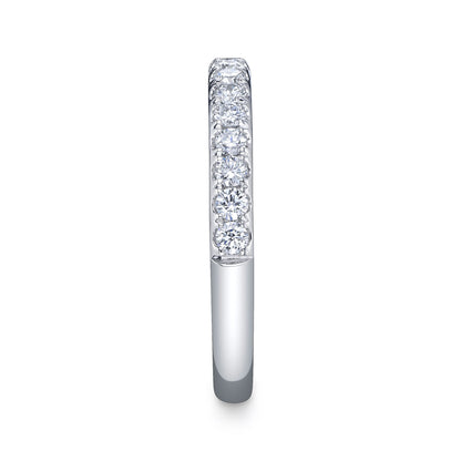 0.40CT 14K W/G DIAMOND LADY'S BAND