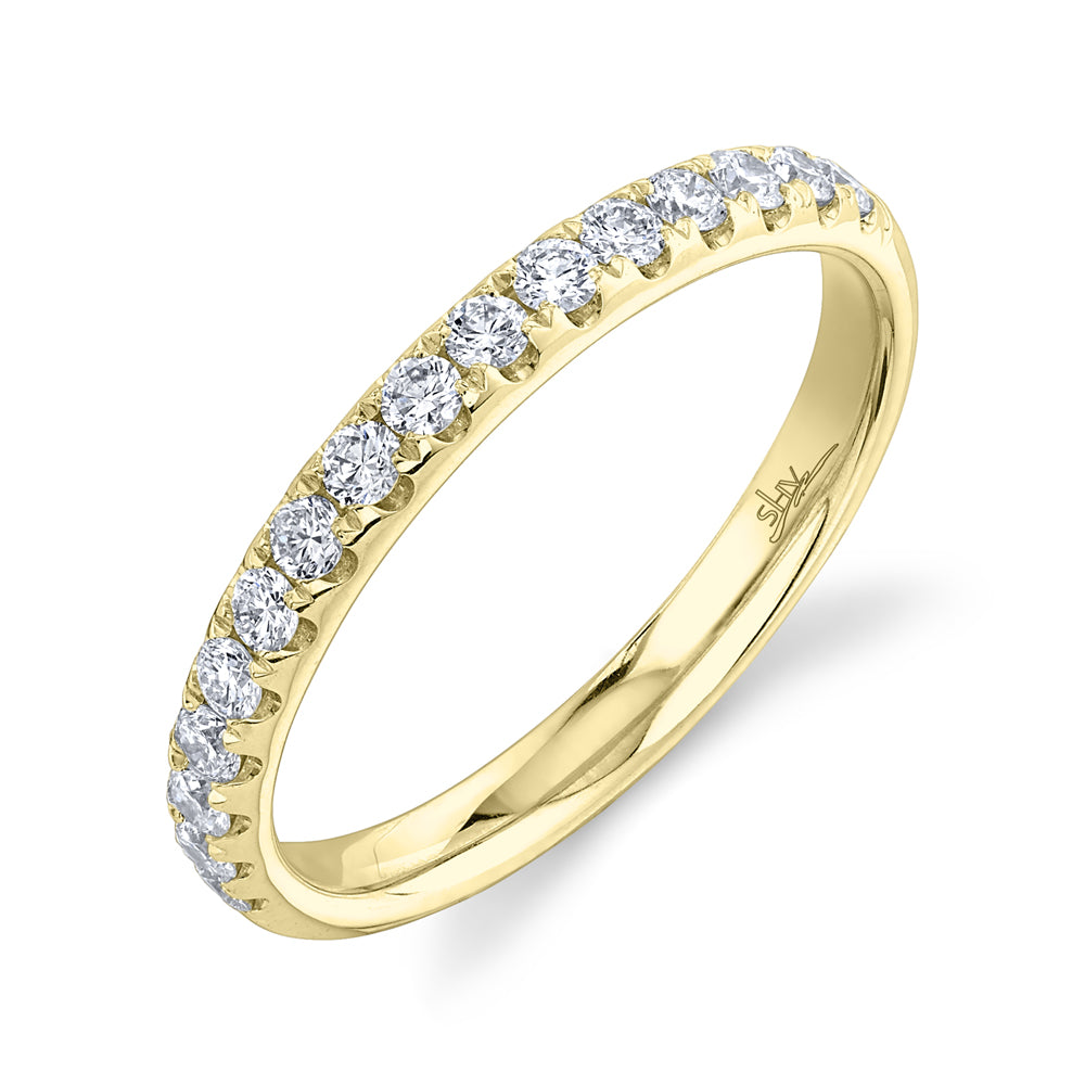 0.40CT 14K Y/G DIAMOND LADY'S BAND