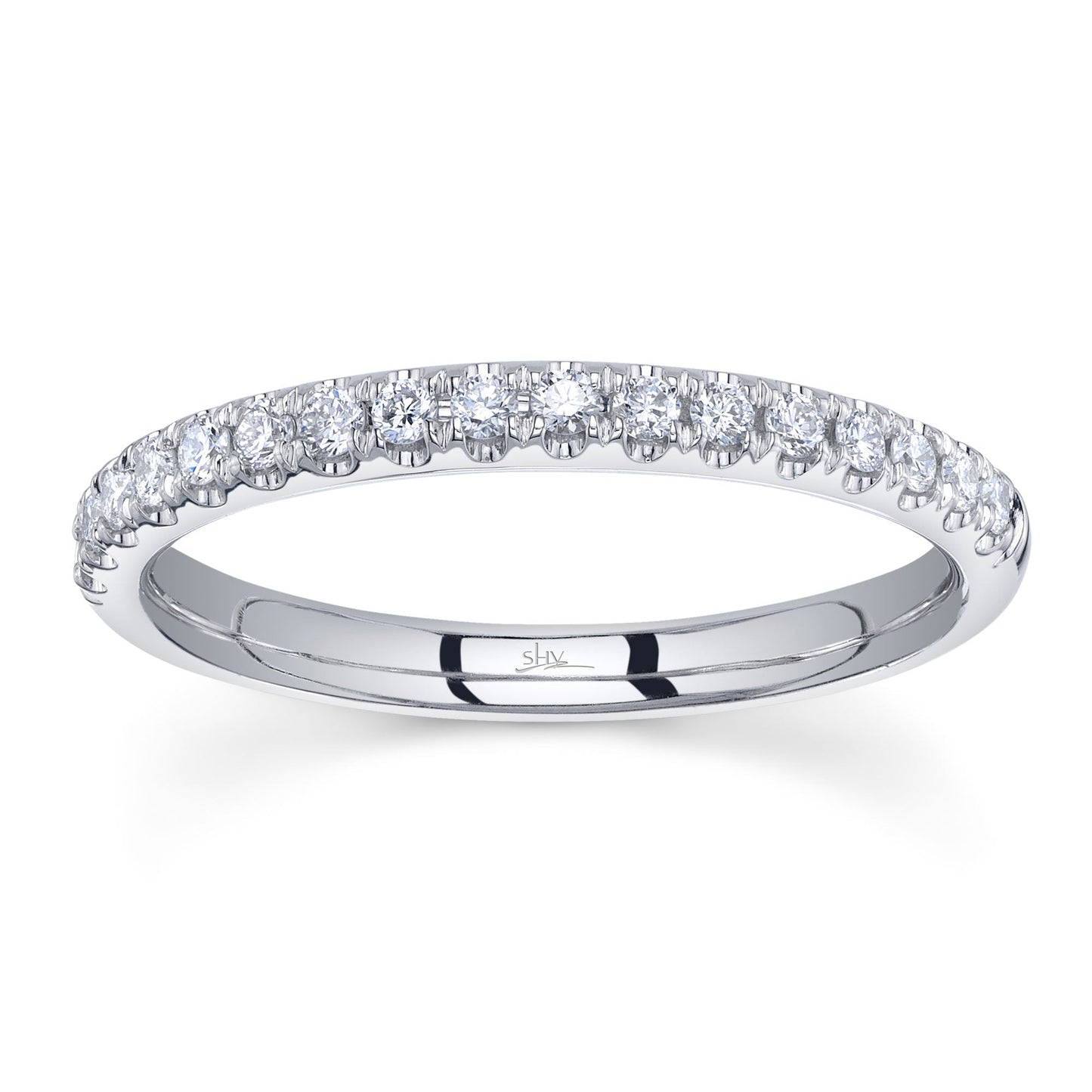 0.25CT 14K W/G DIAMOND LADY'S BAND