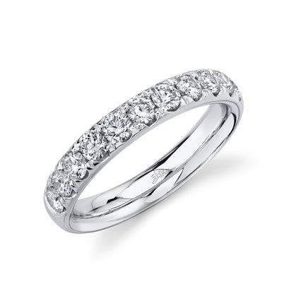 0.90CT 14K W/G DIAMOND LADY'S BAND