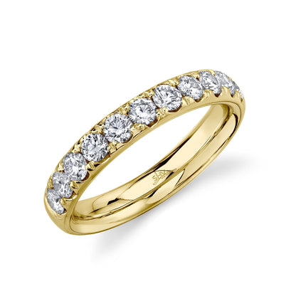 0.90CT 14K Y/G DIAMOND LADY'S BAND