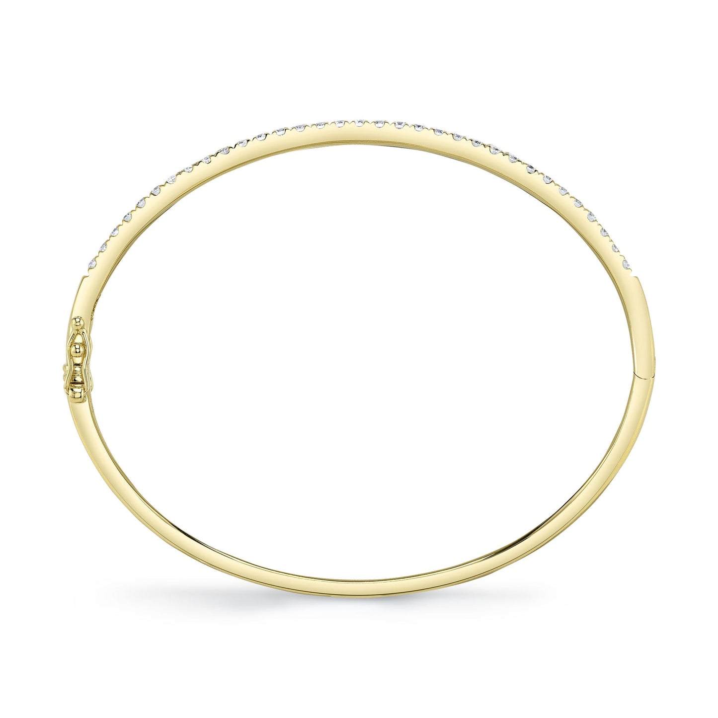 0.88CT 14K Y/G DIAMOND BANGLE