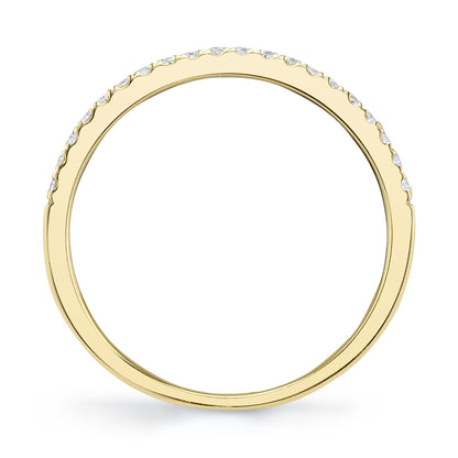 0.18CT 14K Y/G DIAMOND LADY'S RING