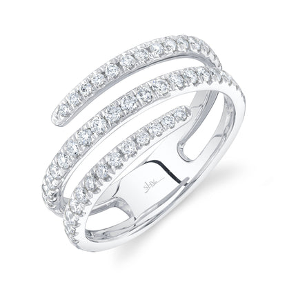 0.61CT 14K W/G DIAMOND RING