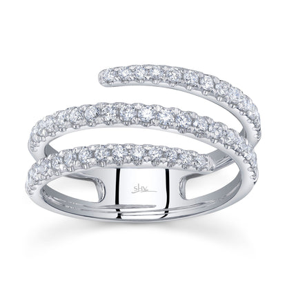 0.61CT 14K W/G DIAMOND RING