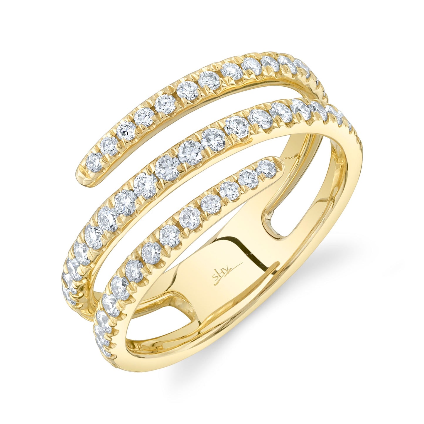 0.61CT 14K Y/G DIAMOND RING