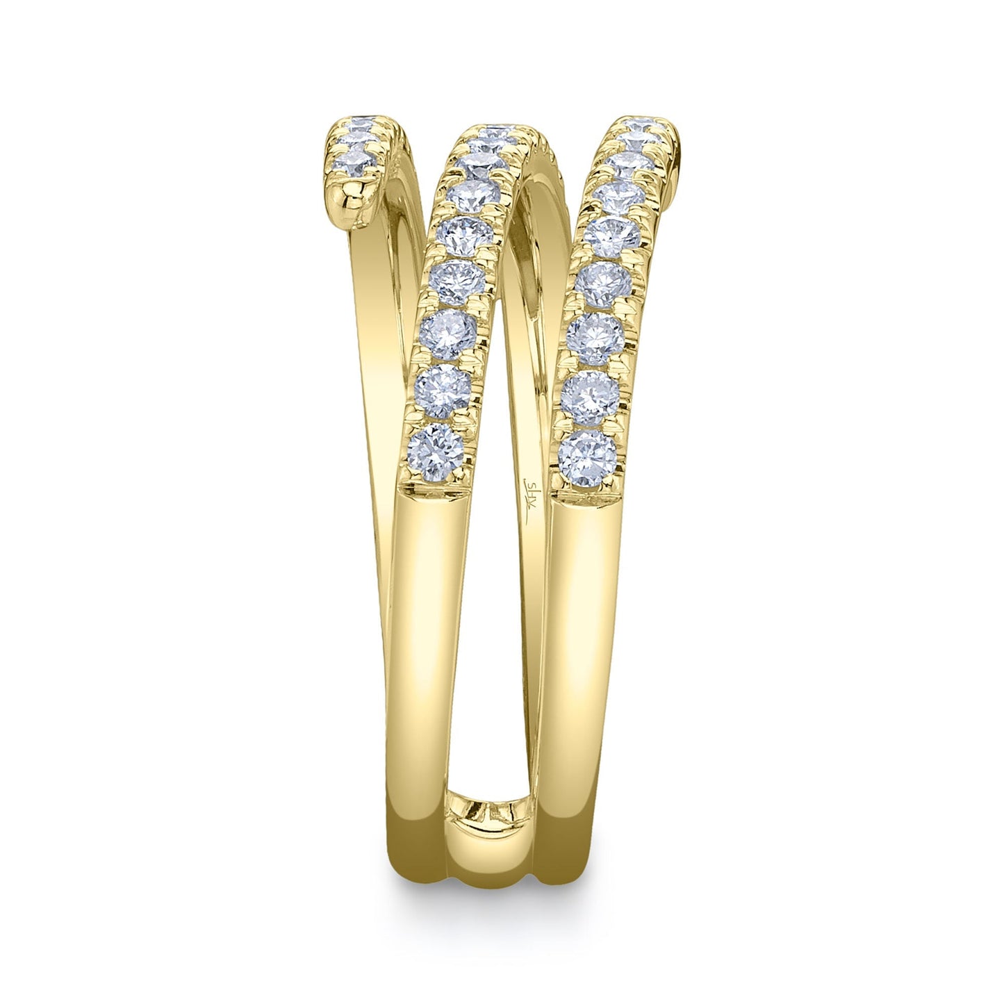 0.61CT 14K Y/G DIAMOND RING
