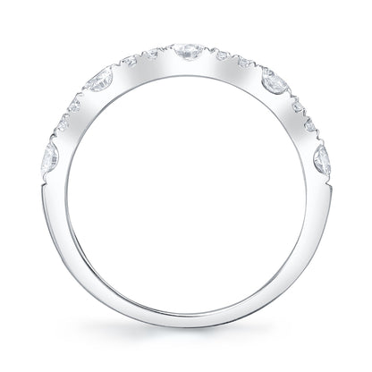 0.77CT 14K W/G DIAMOND LADY'S BAND