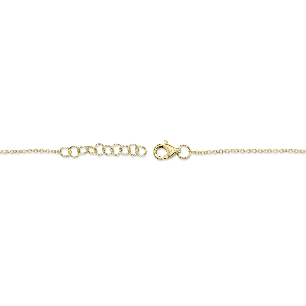 0.04CT 14K Y/G DIAMOND INFINITY BRACELET