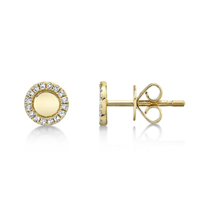 0.10CT DIAMOND STUD EARRING