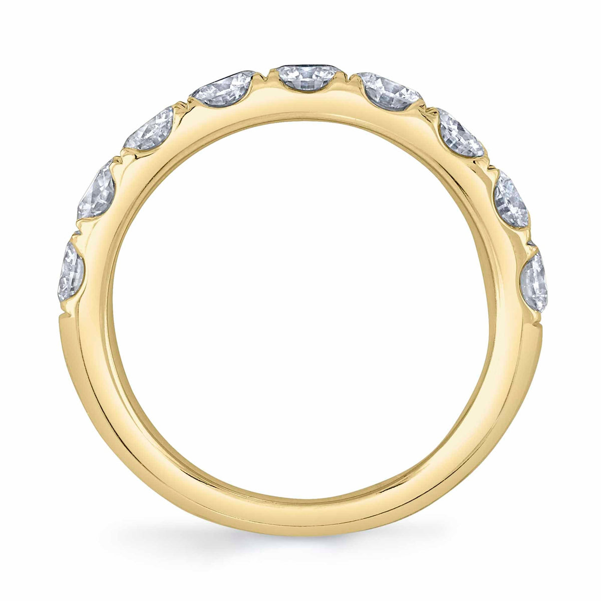 1.90CT 14K Y/G DIAMOND LADY'S BAND