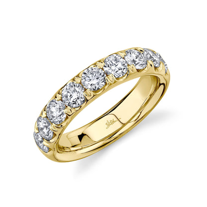 1.90CT 14K Y/G DIAMOND LADY'S BAND