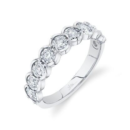 0.52CT 14K W/G DIAMOND LADY'S BAND