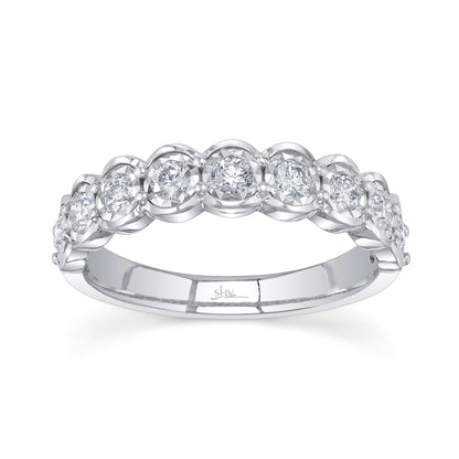 0.52CT 14K W/G DIAMOND LADY'S BAND