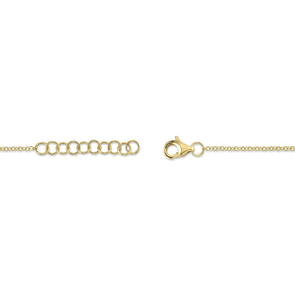 0.03CT DIAMOND DRAGONFLY BRACELET